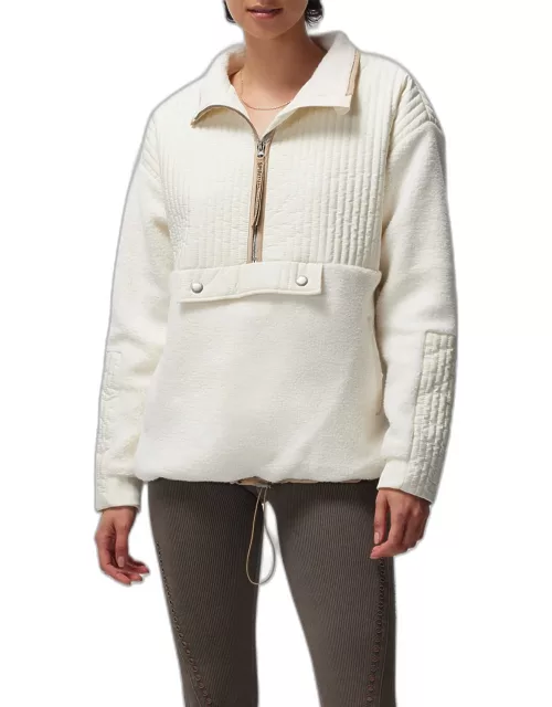 Sherpa Half-Zip Pullover