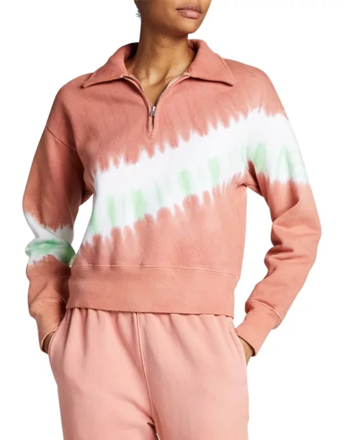 70s Half-Zip Pullover Sweater