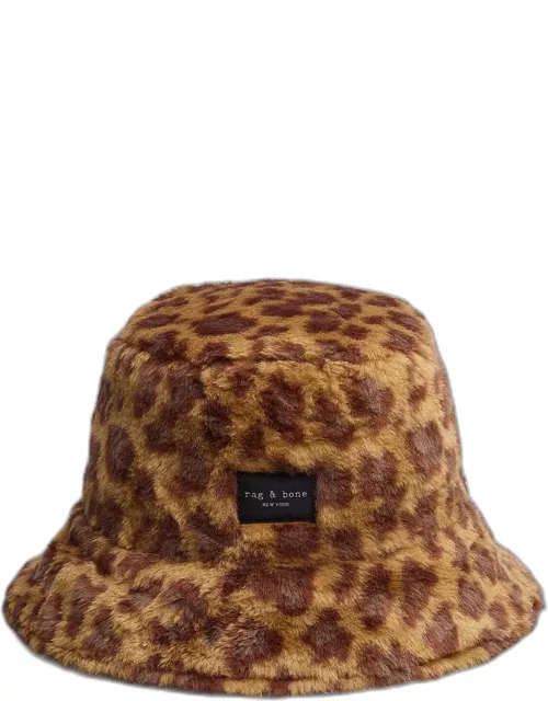Addison Leopard Reversible Bucket Hat