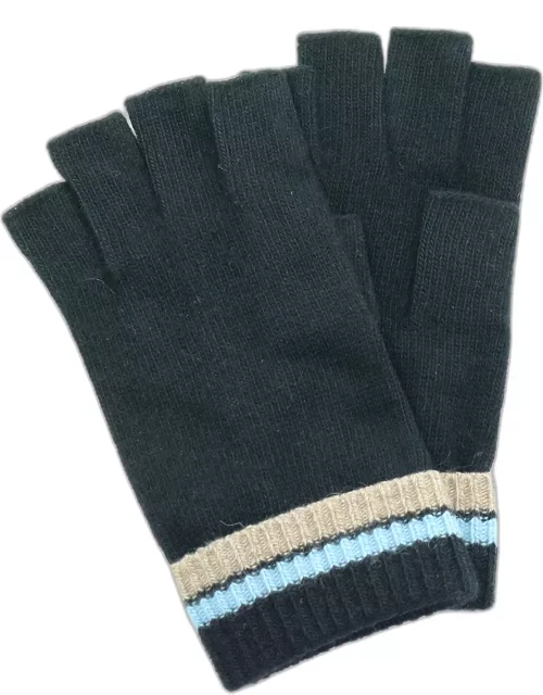 Men's Cashmere-Wool Fingerless Glove