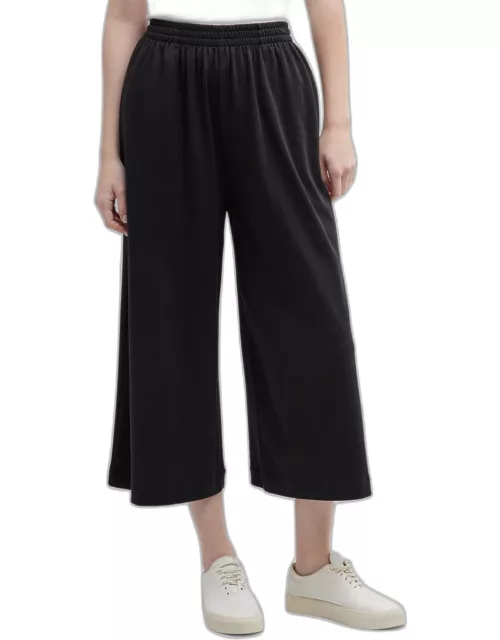 Flared Cropped Trouser