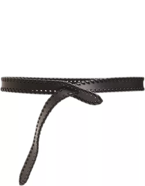 Lecce Braided Leather Belt