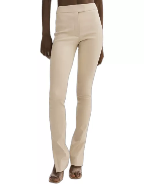 Dawn Flared Leather Pant
