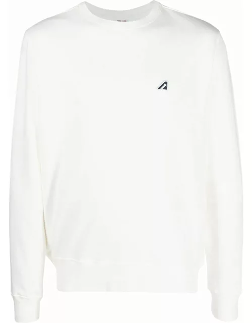 Autry Sweatshirt Iconic Wom Action White