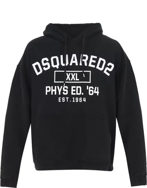 D2 XXL Herca hoodie black
