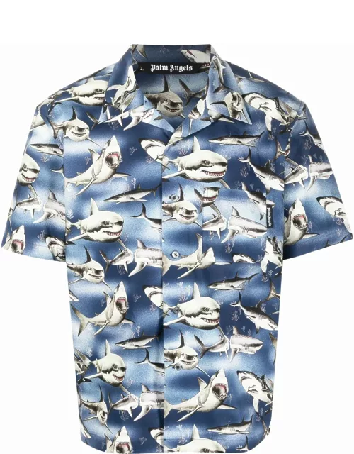 Shark print shirt