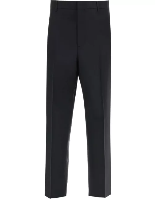 VALENTINO WOOL AND MOHAIR FORMAL TROUSER