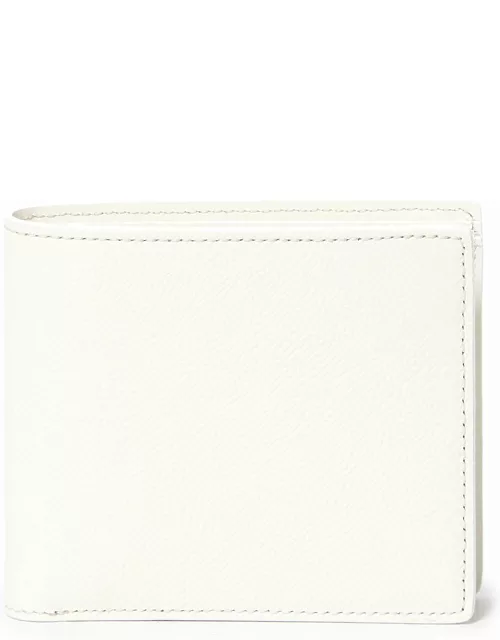 White bifold wallet