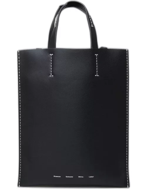 PROENZA SCHOULER WHITE LABEL Black Leather Twin Small Bag