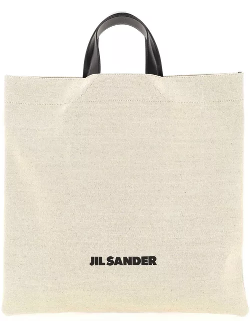 JIL SANDER logoed tote bag