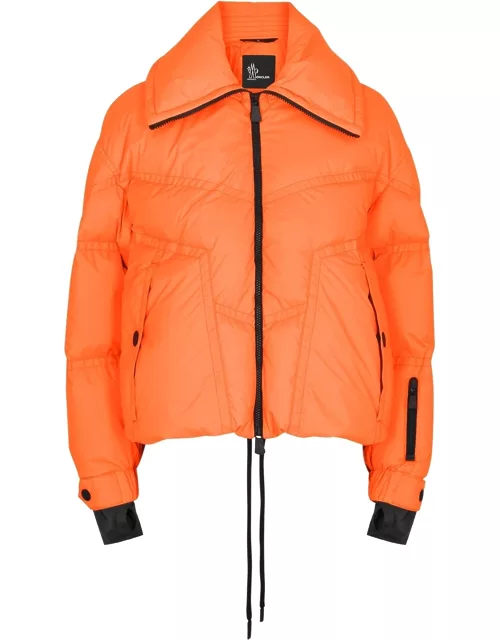 Moncler Grenoble Cluses Quilted Shell Jacket - Orange