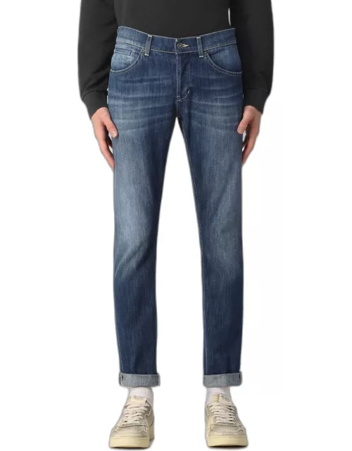Dondup cropped jeans in washed deni