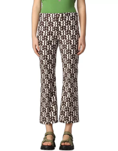 S Max Mara trousers in patterned cotton