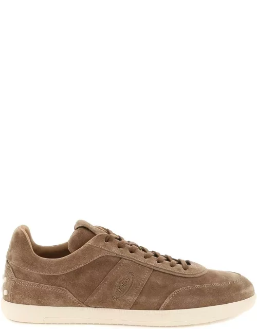 TOD'S TABS LEATHER SNEAKER