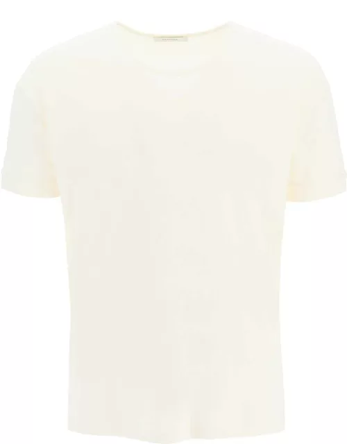 LEMAIRE RIBBED T-SHIRT