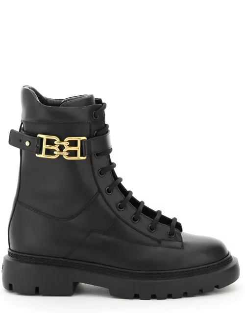 BALLY GIOELE LEATHER LACE-UP BOOT