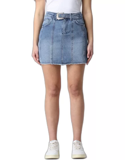 Liu Jo mini skirt in cotton deni