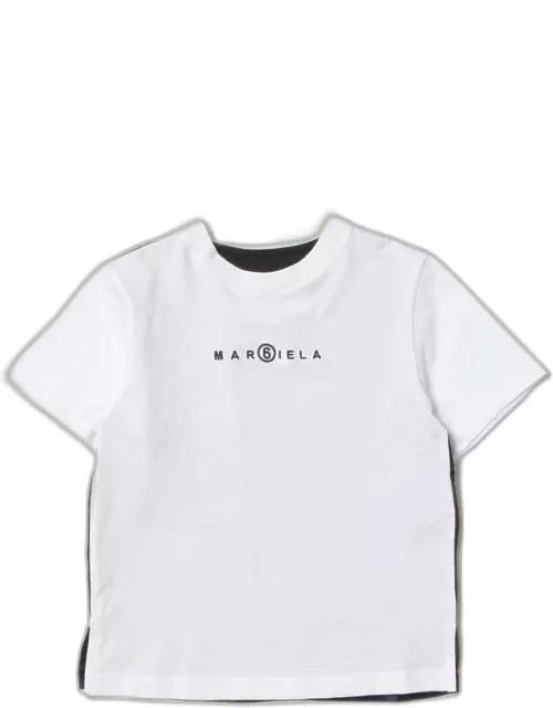 Mm6 Maison Margiela bicolour t-shirt