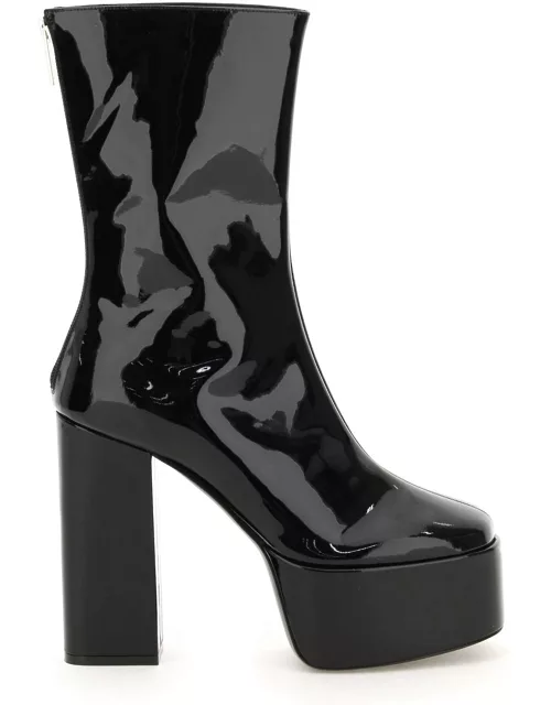 PARIS TEXAS PATENT LEATHER LEXY ANKLE BOOT