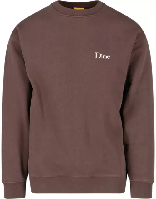 Dime Logo Crew Neck Sweatshirt