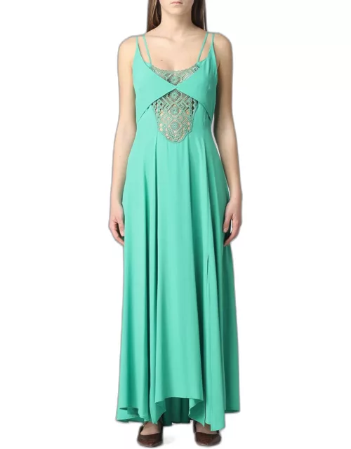 Dress SIMONA CORSELLINI Woman colour Jade
