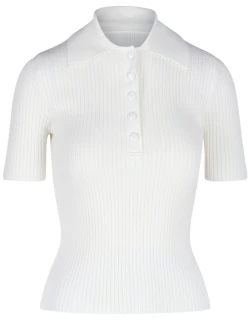 Courrèges Ribbed Polo Shirt