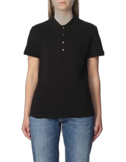 Polo Shirt LACOSTE Woman colour Black