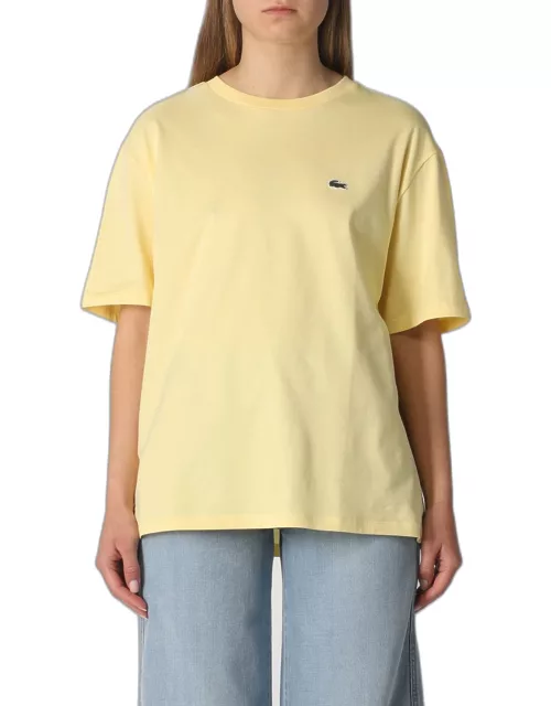 Lacoste cotton T-shirt with patch