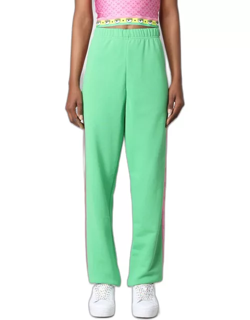 Trousers CHIARA FERRAGNI Woman colour Green