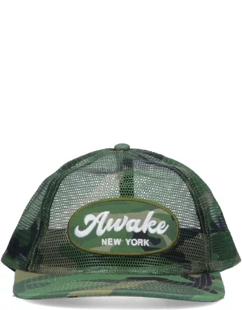 AWAKE NY Camouflage Baseball Hat