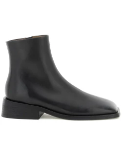 MARSÈLL 'SPATOLETTO' LEATHER ANKLE BOOT