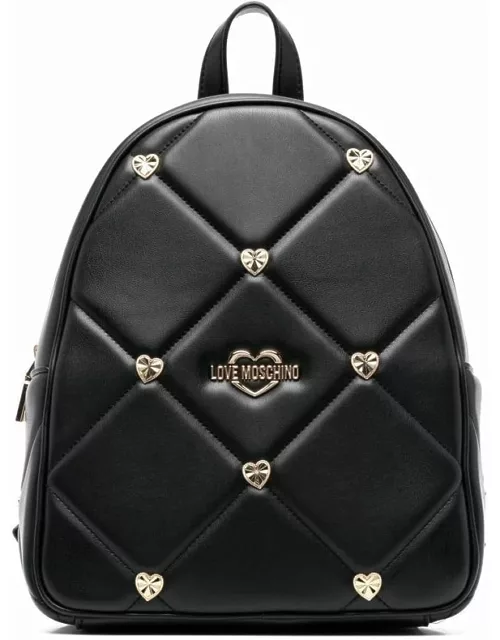 Love Moschino Small Backpack With Stud