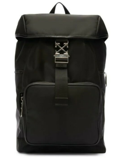 Off-White Man Black Arrow Tuc Backpack