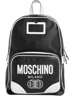 Moschino X Smiley Leather Backpack