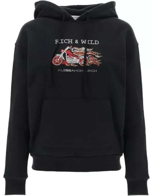 ALESSANDRA RICH 'rich & wild' hoodie