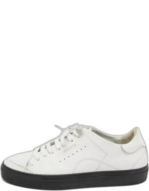 Axel Arigato White Leather Low Top Sneaker