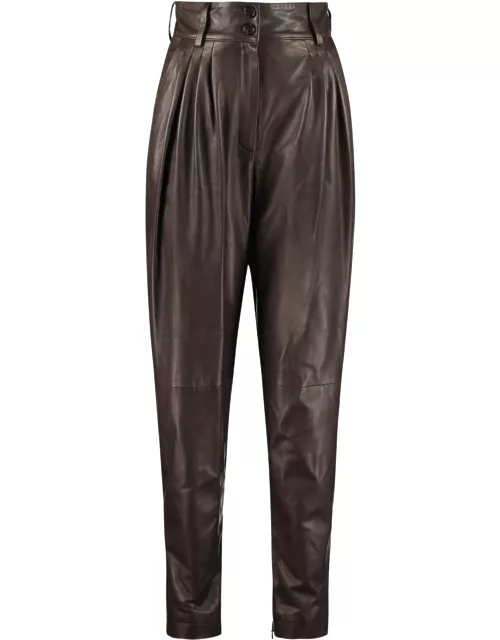 Dolce & Gabbana Leather Pant