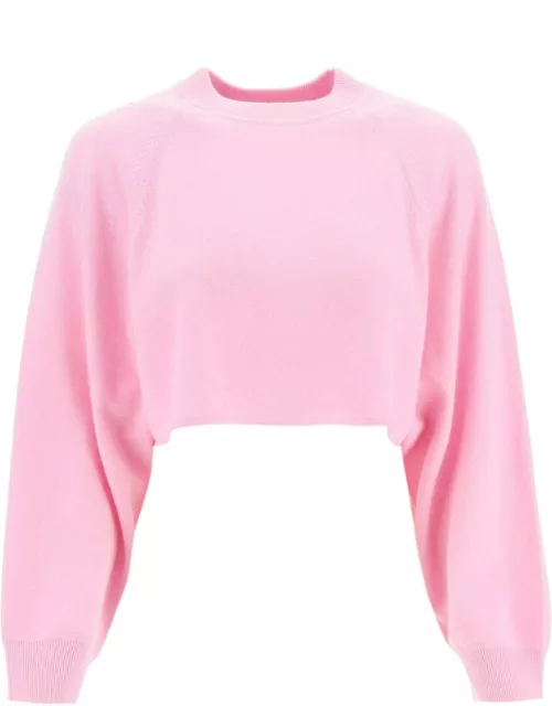 LOULOU STUDIO 'BOCAS' CASHMERE CROPPED SWEATER