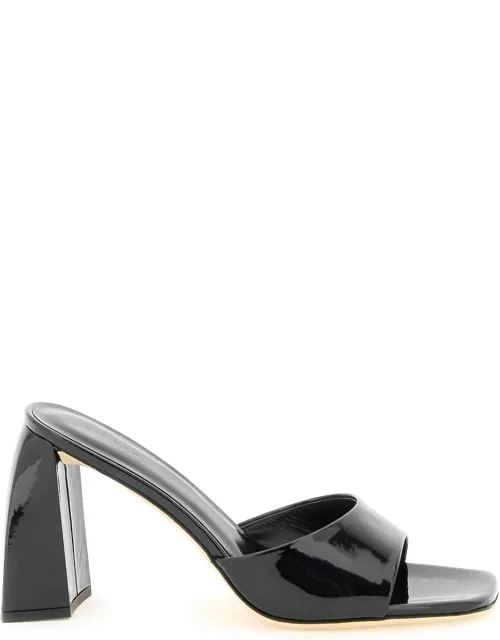 BY FAR patent leather 'michele' mule