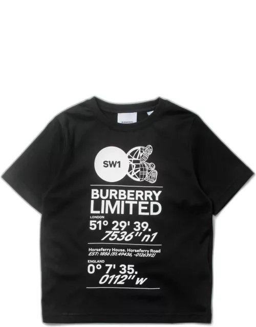 Burberry cotton T-shirt with collage print