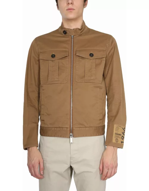 Dsquared2 Jacket With Maxi Pocket