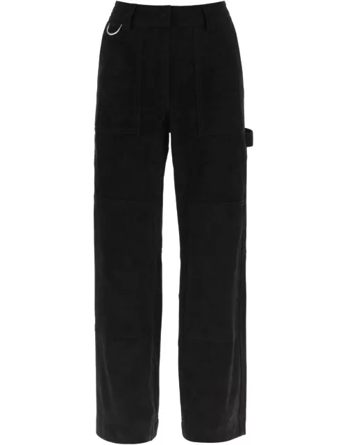 SAKS POTTS 'ROSE' SUEDE LEATHER PANT