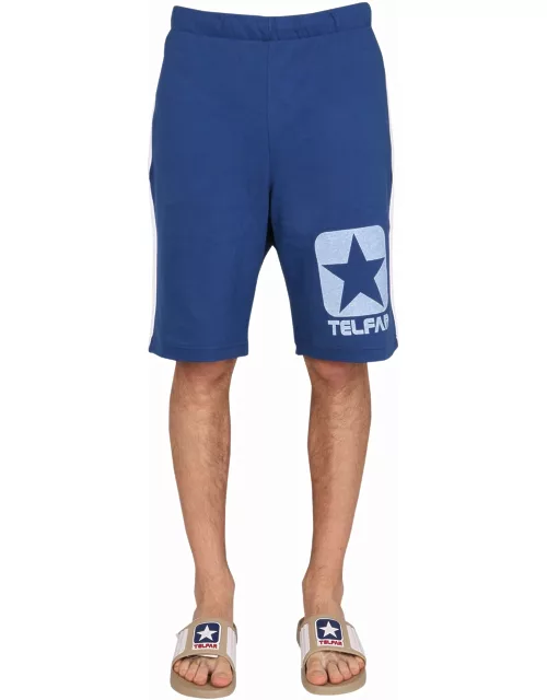 Telfar Cotton Sweat Shorts Bermuda