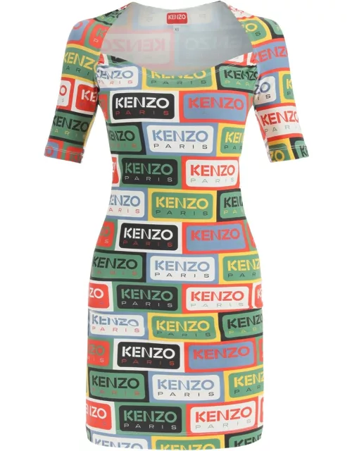 KENZO 'kenzo labels' mini dres