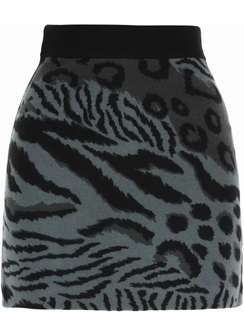 Kenzo Leopard Mini Skirt