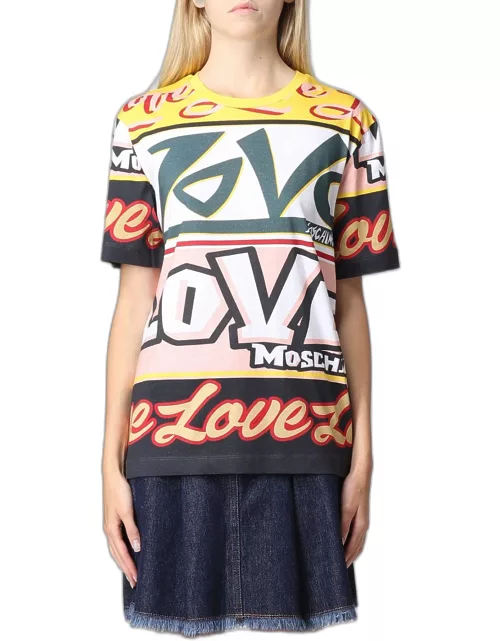 T-Shirt LOVE MOSCHINO Woman color Multicolor