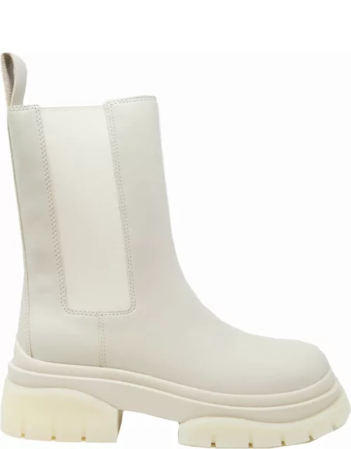 Ash Mustang Cream Ankle Boot