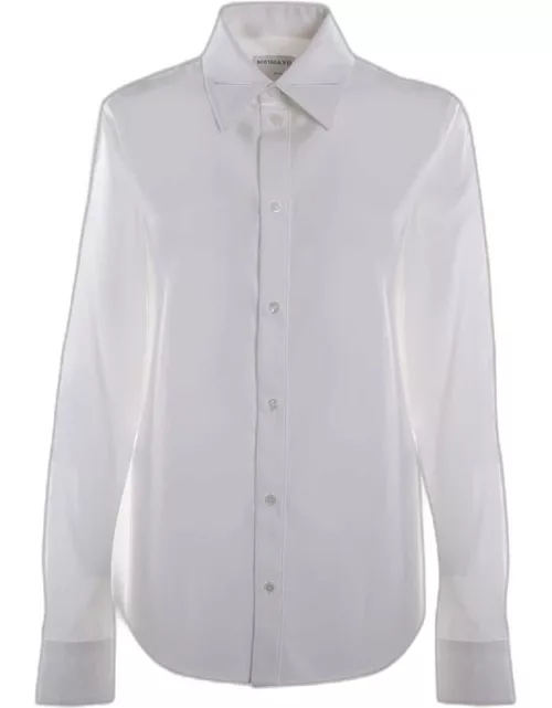 Bottega Veneta Basic Shirt Made Of Cotton