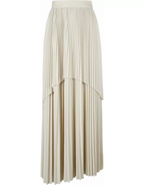 Fabiana Filippi High-waist Pleated Asymmetric Skirt
