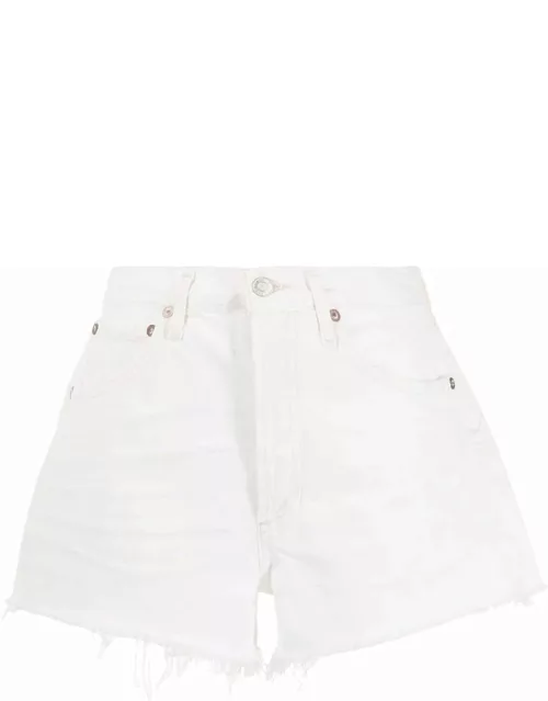 AGOLDE Shorts White